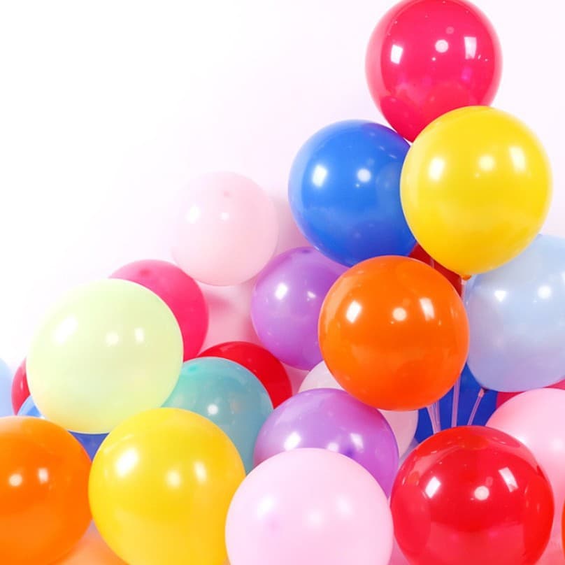 12-inch Matte Balloon for Event Atmosphere Decoration, Wedding Party Setup, Scene Decoration, Latex Balloon