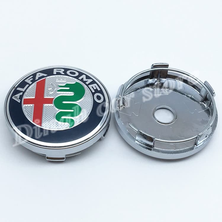 For Alfa Romeo Giulietta GT Car Badge Emblem 60mm Wheel Hub Center Cap Sticker