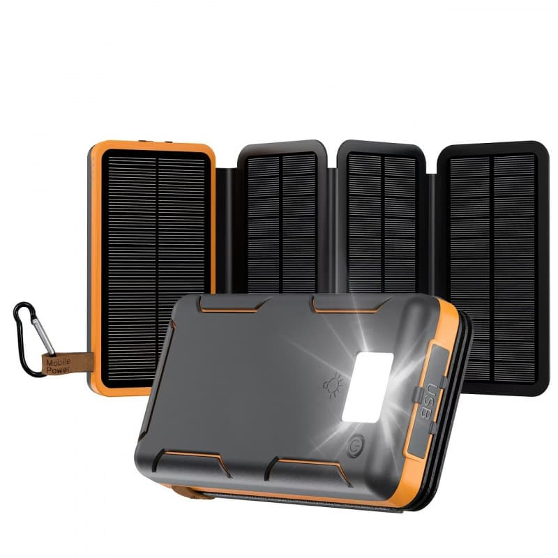 2026 New Cross-border Drop Shipping 38800mAh Power Bank, Triple-Fold Portable Design