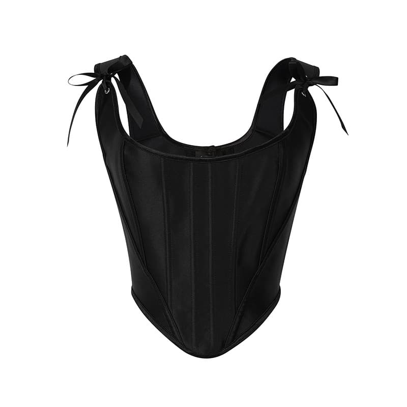 New Cross-Border Palace Style Corset with Diamond Pattern Back Lace-Up, Waist Cincher, Tummy Control, Body Shaping Top, Boned