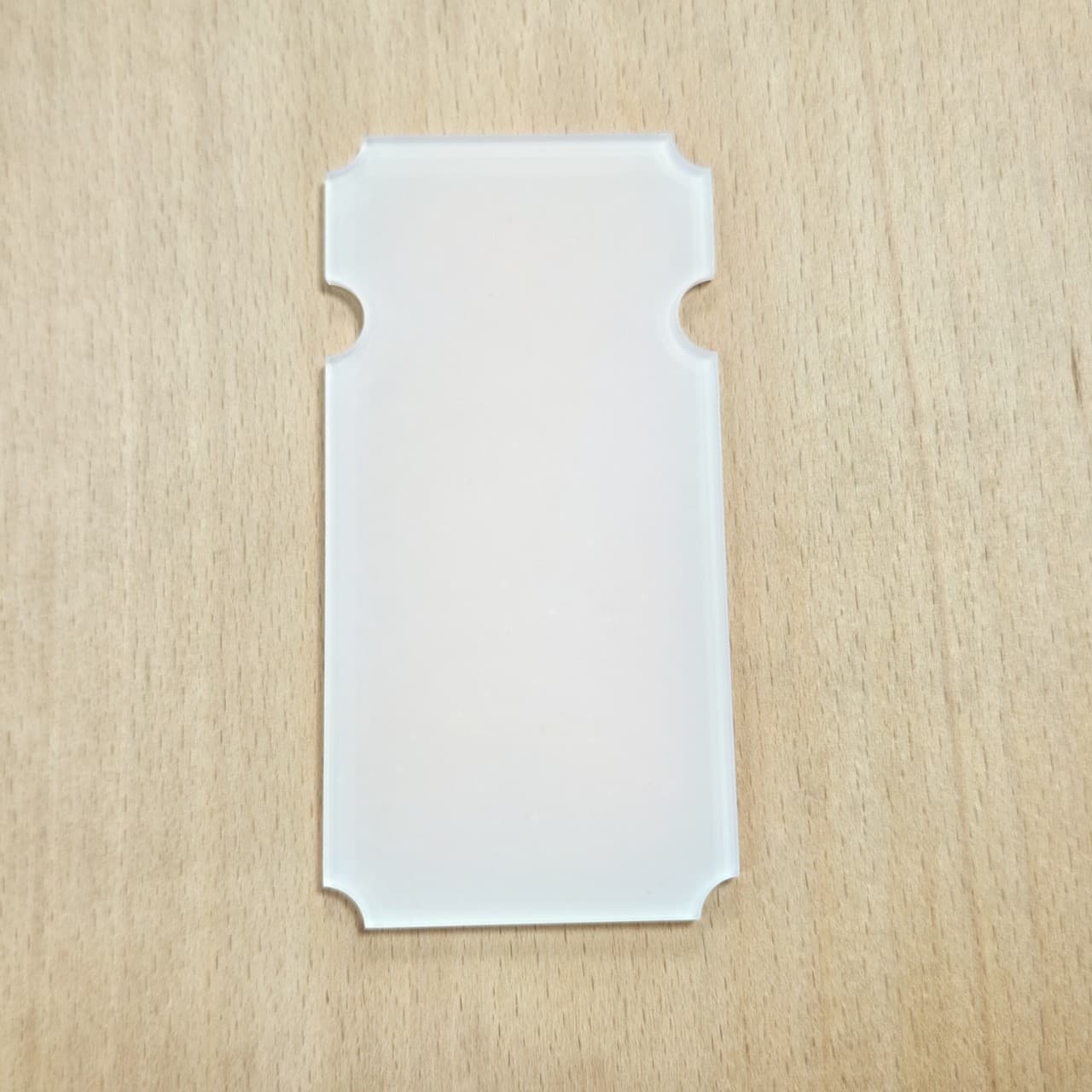 Heat Transfer Blank Acrylic Postcard Creative Card Bookmark Personalized DIY Creative Shaped Ticket Sublimation