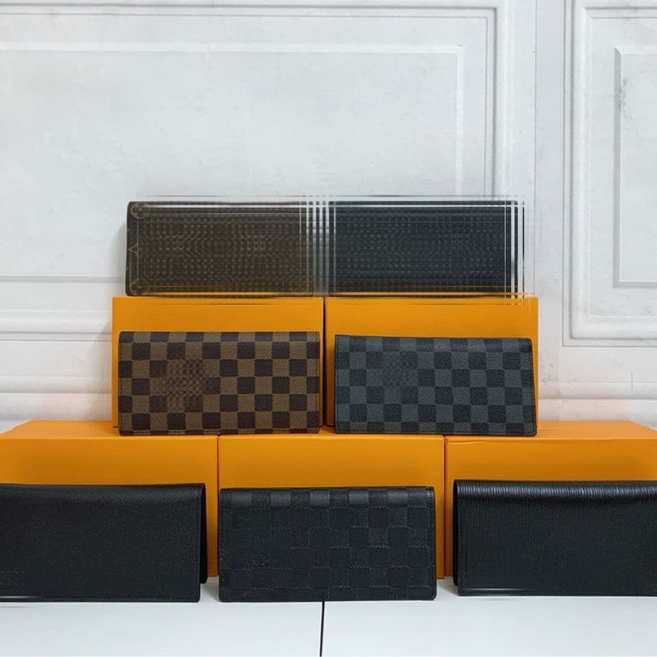 New Genuine Leather Wallet for Men and Women, Large Capacity Zipper Bifold, Multiple Card Slots and Coin Pocket