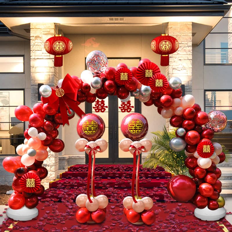 Balloon Arch Kit Wedding Door Stand Decoration Wedding Scene Guide Arch Engagement Wedding Supplies