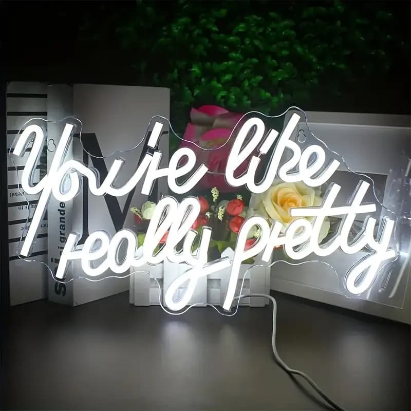 Cross-border LED neon lights, illuminated letters, decorative light signs, exclusively supplied by Meikeduo Ozon.
