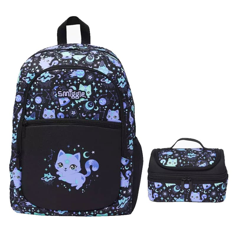 Australian Smiggle Large Capacity Backpack, New Cute Design, Cartoon Backpack