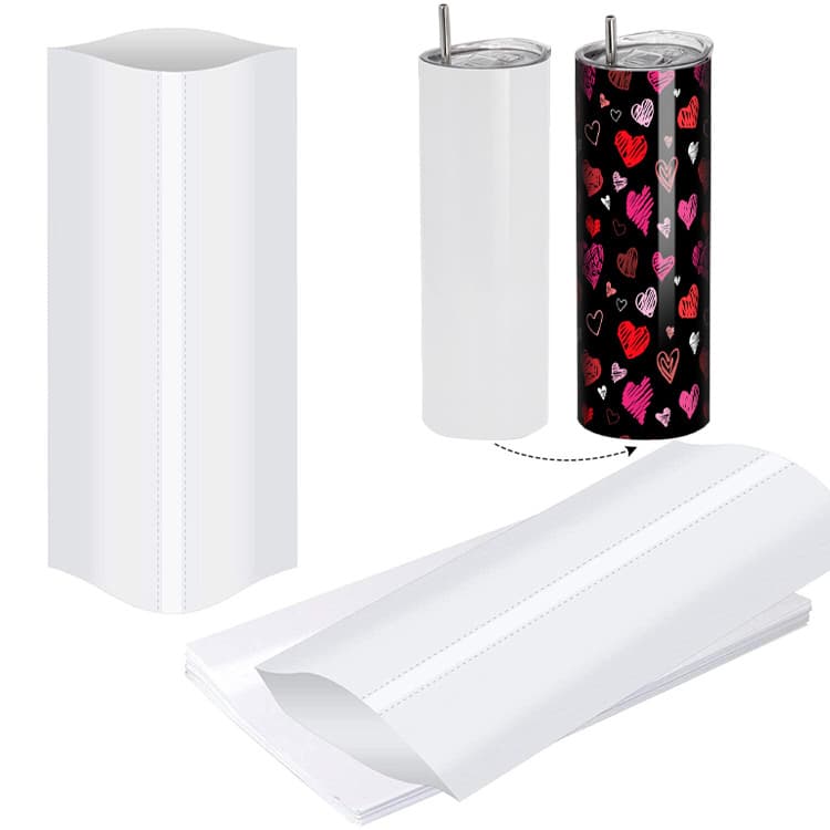 Tumbler Sublimation Shrink Film Sleeve, Shrink Wrap