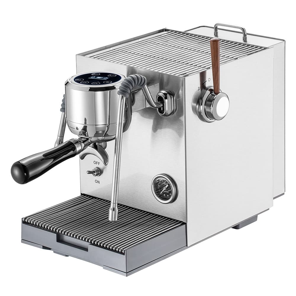 15Bar Semi-Automatic Espresso Machine with High-Pressure Pump, Hot Water & Steam Milk Frother, Pressure-Type Coffee Maker