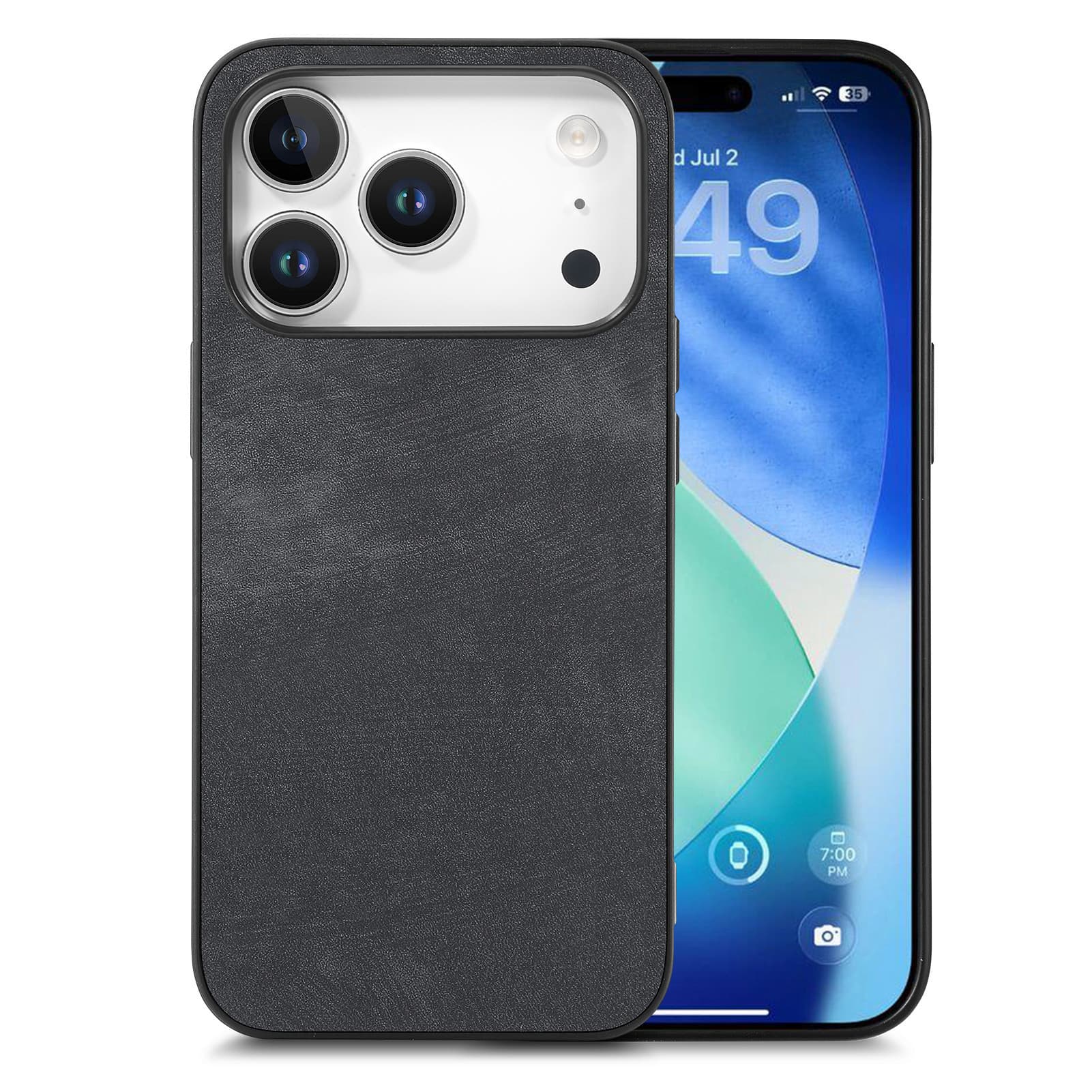 Vintage Skin Feel Back Cover for iPhone 17 Pro Max / iPhone Air / 16E / 15