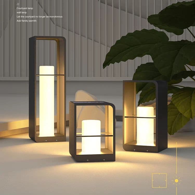 Villa waterproof solar garden light outdoor lawn light landscape light park garden light B&B balcony atmosphere light