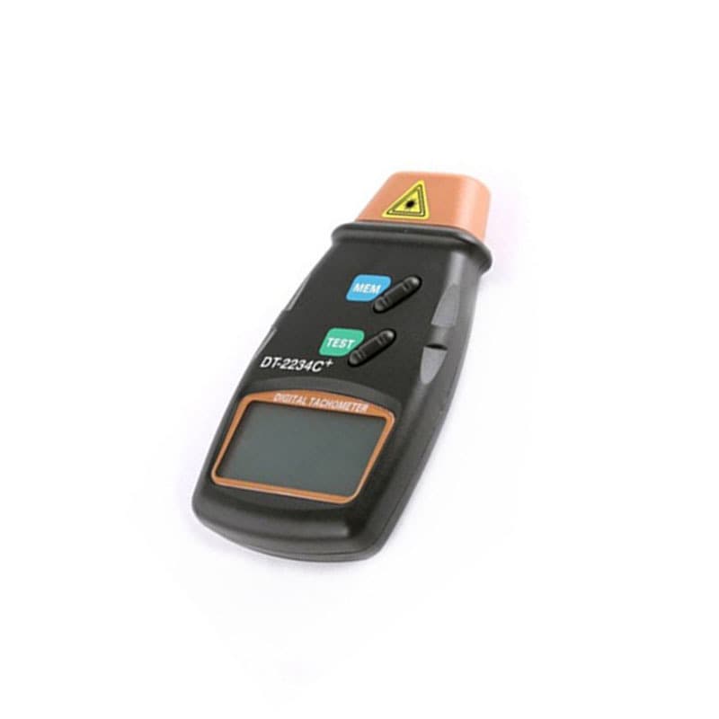 Motor Tachometer Laser Tachometer Photoelectric Tachometer Non-Contact Digital Tachometer 2234C+