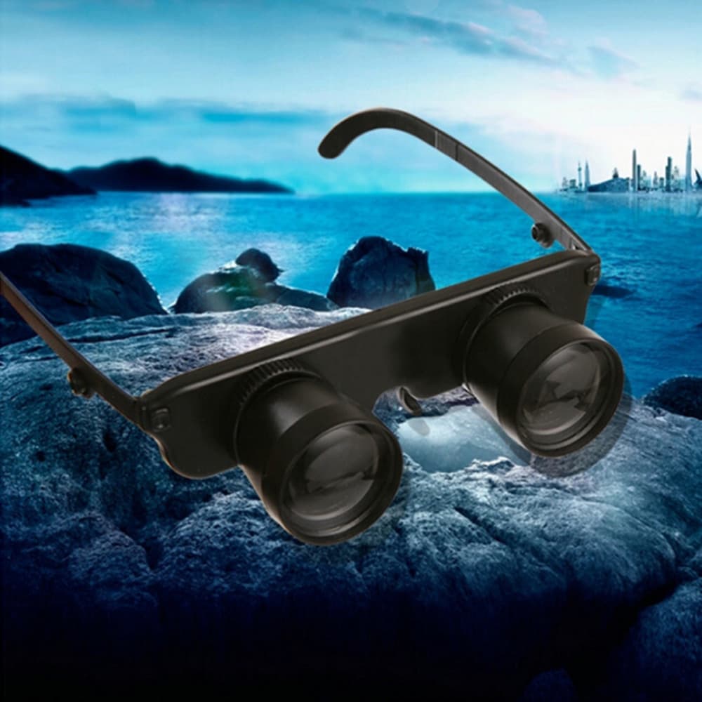 3-in-1 Eyewear for Fishing and Theater Viewing, Eyeglass Magnifier for Float Observation and Close-Up Viewing