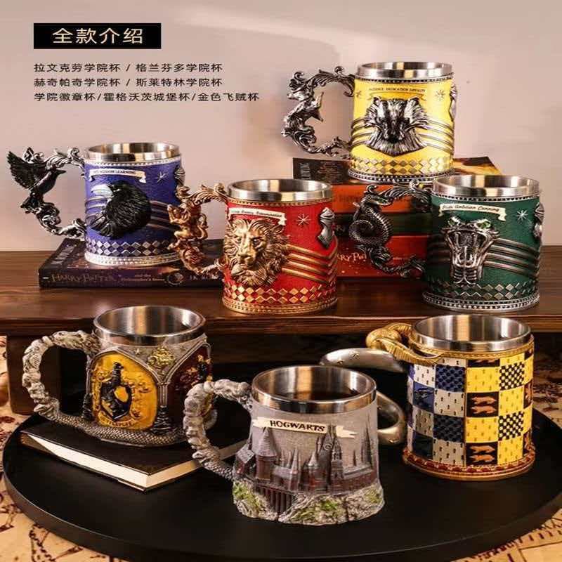 Harry Potter Beer Mug Personalized Movie Peripheral Souvenir Creative Harry Potter Large Capacity Mark Coffee Cup