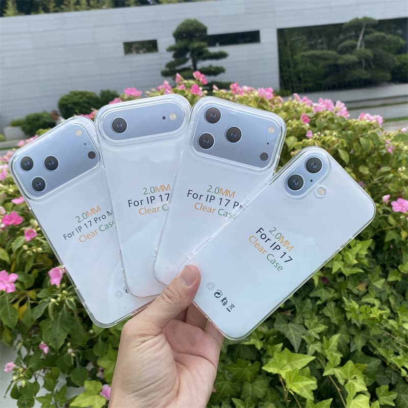 2.0MM High-Transparency TPU Phone Case for Vivo T5 Pro 5G India Version / T5E 4G India Version