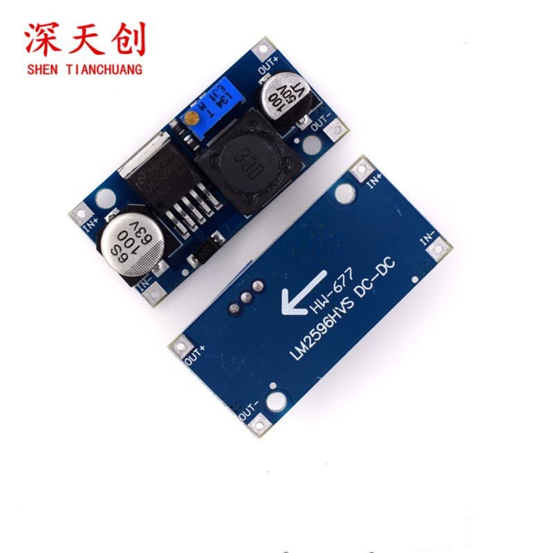 48V adjustable step-down module DC-LM2596HVS input 4.5-50v electric vehicle voltage stabilized power supply