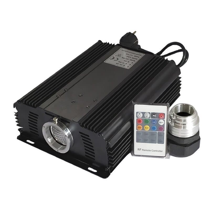 Smart LED 45W Light Source Machine Decorative Fiber Optic Light RGB Accessories with Remote for Cultural Tourism Night Park Lighting