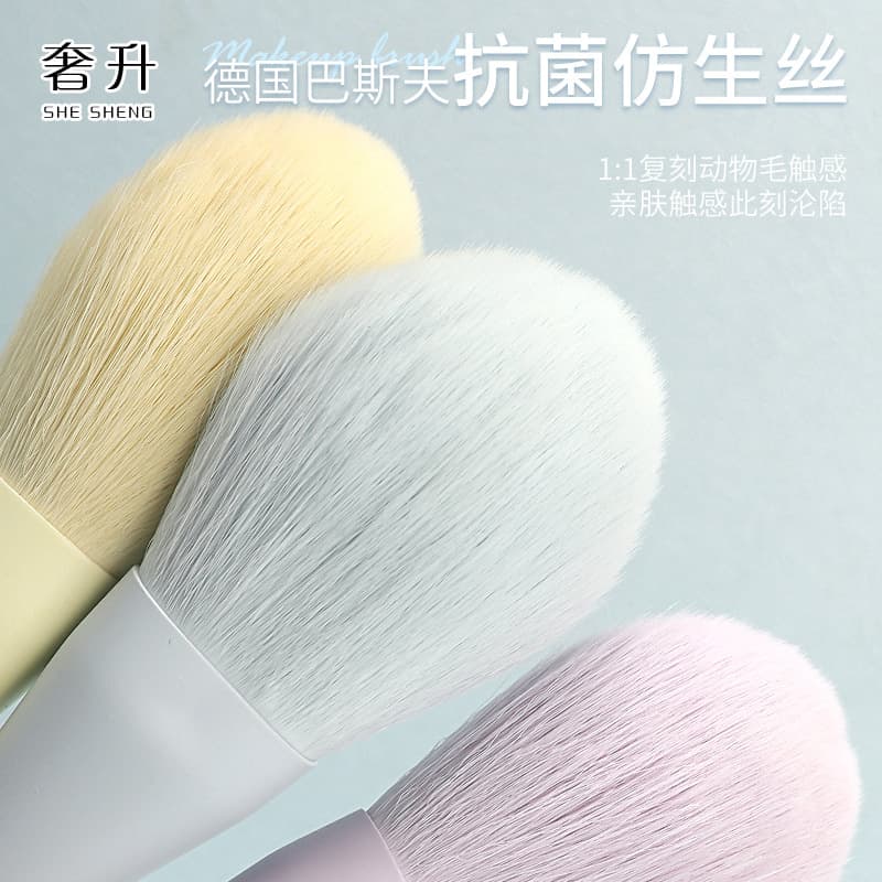 Luxury Mini Makeup Brush Set Full Kit Portable Mini Travel Brush Set Blush Brush Powder Brush Eyeshadow Brush Soft Bristles