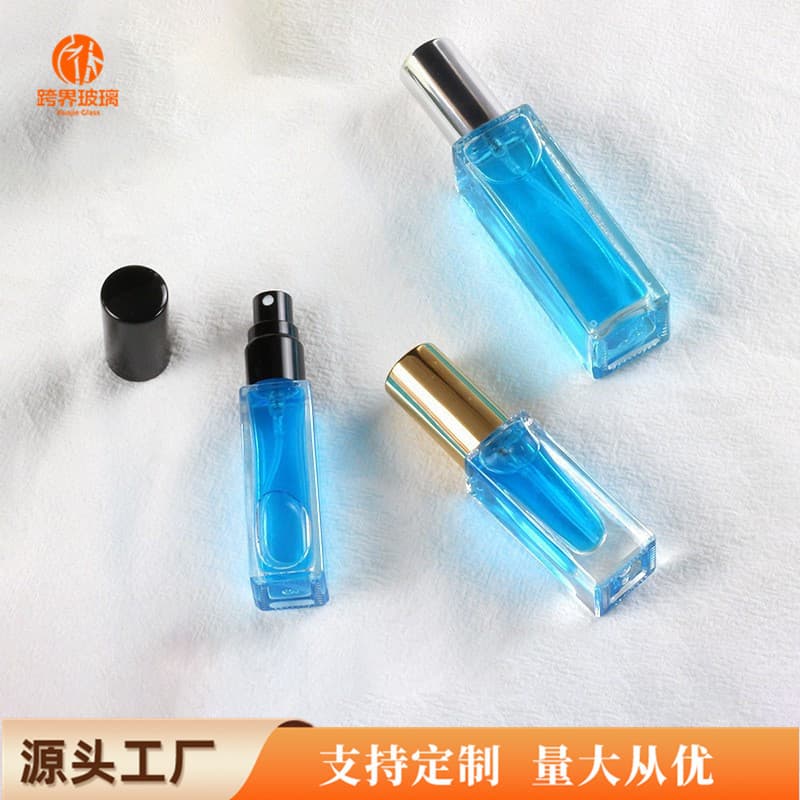 Perfume glass bottle spot cosmetics refill bottle 10ml roller ball spray glass essential oil perfume empty bottle wholesale