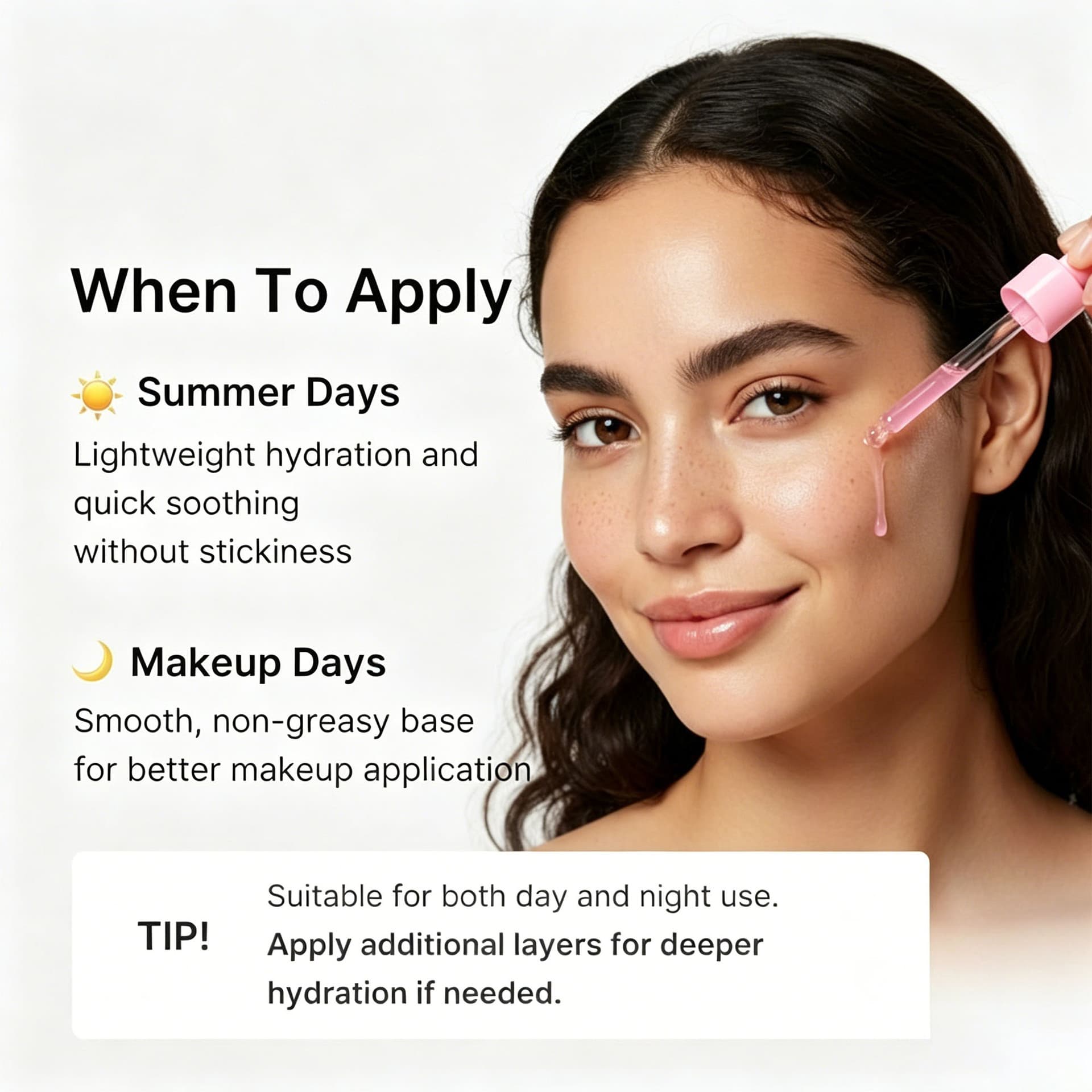 Salmon Polypeptide Glow Face Serum Hydrating and Moisturizing