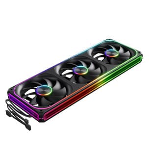 Nine-Tailed Fox LP360 Desktop PC Case Cooling Fan Air Cooler 12CM Daisy Chain ARGB Sync PWM