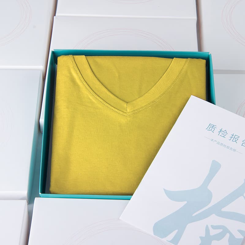 Mercerized Cotton Short Sleeve T-Shirt Solid Basic Breathable Round Neck V-Neck White Base Layer T-Shirt Women