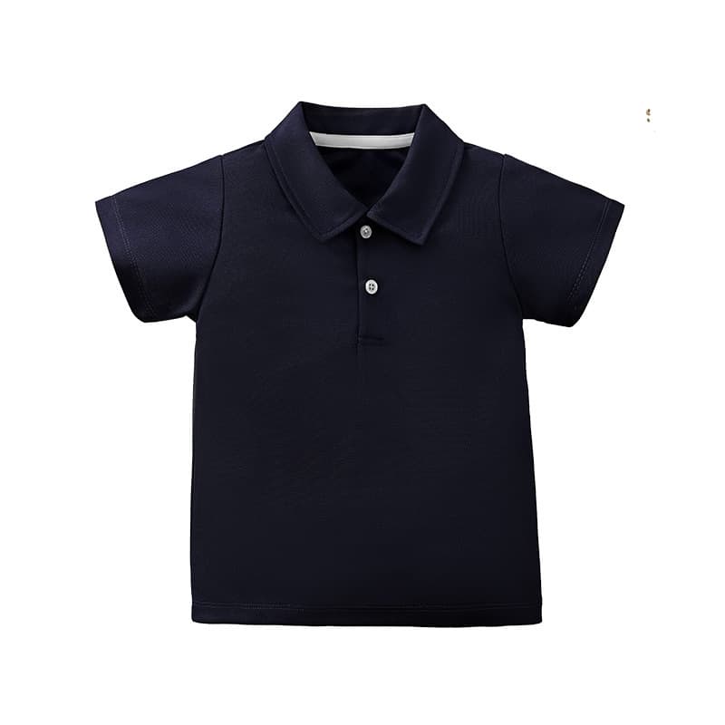 Boys Polo Shirt Short Sleeve Children's Solid T-Shirt Summer Baby Collar Top Toddler Shirt Clearance Wholesale