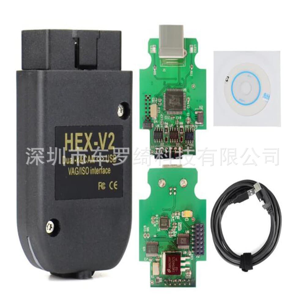 Cross-border Supply HEX V2 VCDS 25.3 ATMEGA162 5053 VW Audi Diagnostic Tool