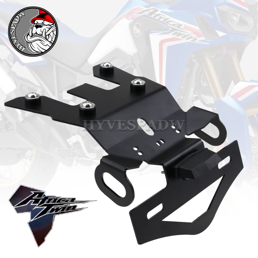 Suitable for Honda non-dual CRF1100L/ADV 20-24 accessories modified special short tail license plate frame license plate frame
