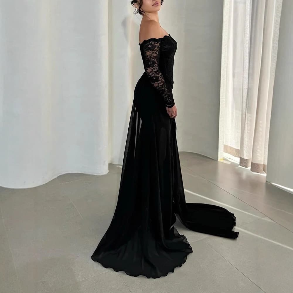 New Wedding Dress Cross-border European and American Evening Gown Amazon Prom Dress Birthday Party Fashion Slim Sexy Dress