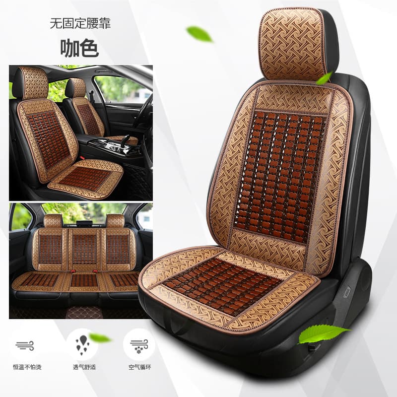 Factory Direct Car Seat Covers Summer Five-Seat Bamboo Slip Breathable Cool Mat Truck Seat Cushion Bamboo Mat