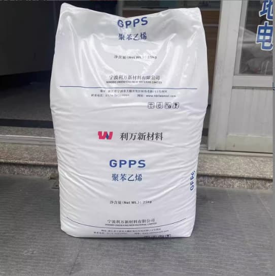 GPPS GP 525 Ningbo Liwan Transparent Grade Injection Molding Grade Home Appliance Parts Transparent Polystyrene
