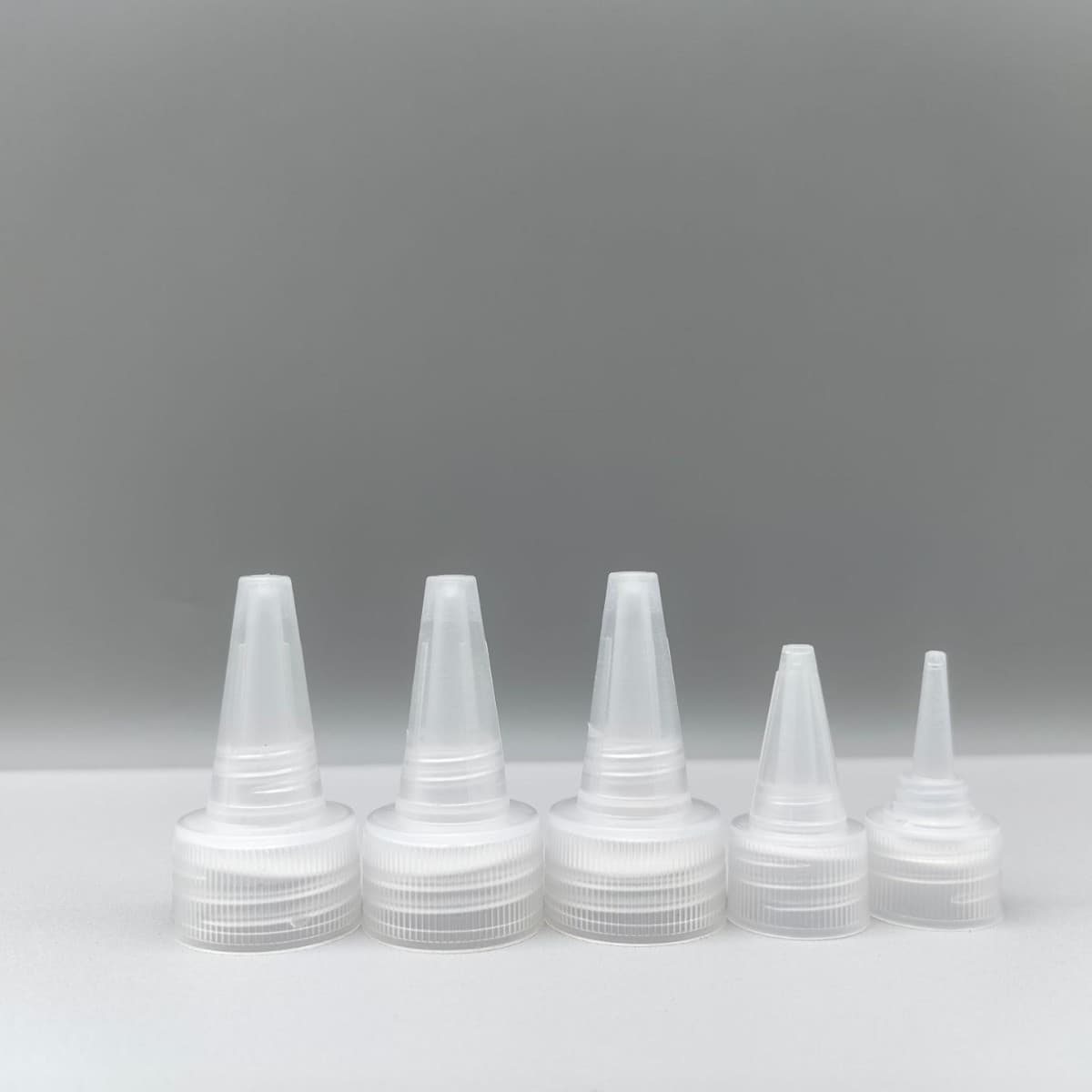 18 20 24 28 Caliber Pointed Nose Cap Electric Water Cap Plastic Bottle Pointed Nose Cap Daily Lotion Plastic Cap