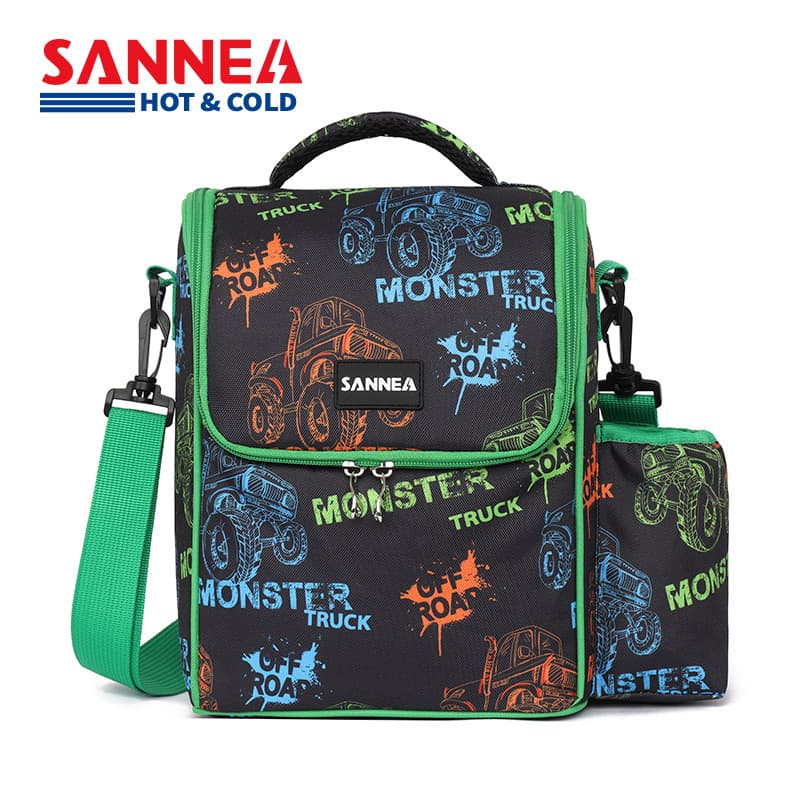 SANNE Boys and Girls Children's Lunch Bag Dinosaur Unicorn Cartoon Insulated Bag Large Capacity Student Lunch Bag Now
