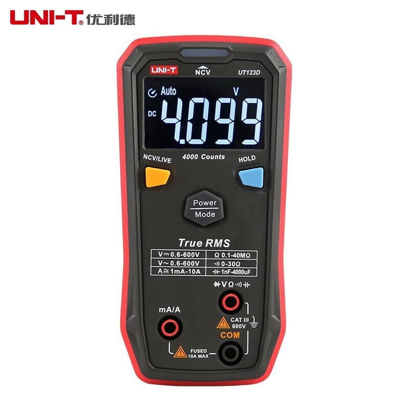 UNI-T UT123 Digital Multimeter Auto-Ranging Portable Smart Multimeter