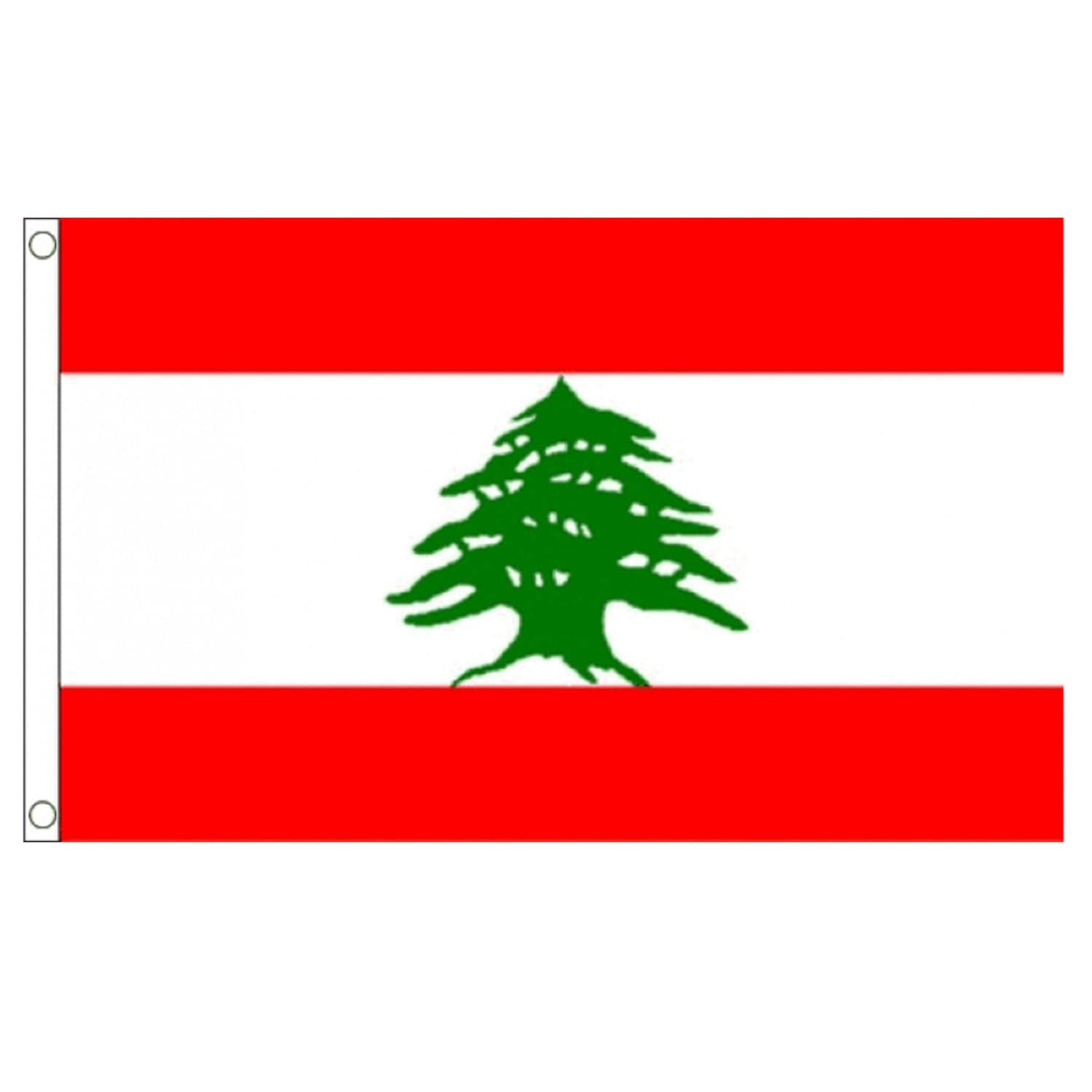 Hot-selling cross-border 90*150cm Lebanon flag wholesale 3*5Ft polyester flag Lebanon flag wholesale