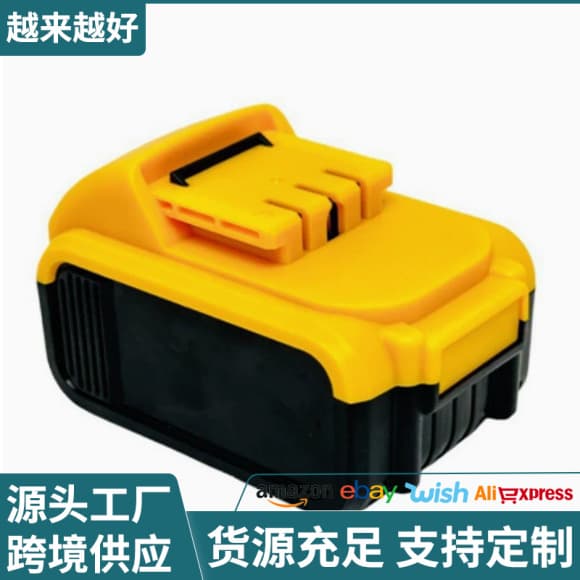 Factory wholesale lithium battery adapted to Huang Dewei model 1865021V hand drill angle grinder wrench tool battery