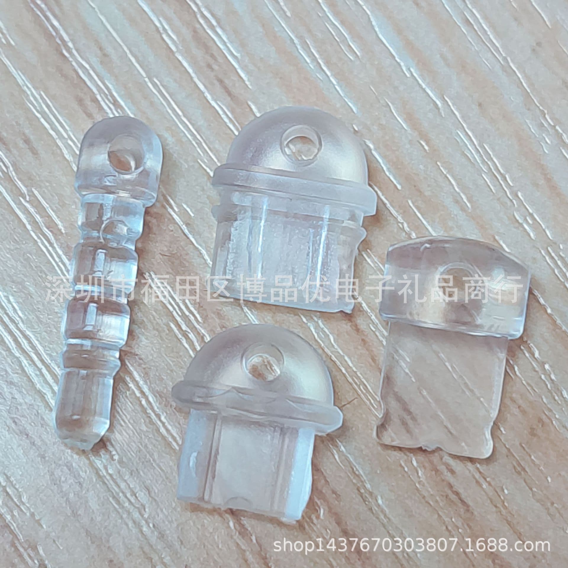 Compatible with Apple, Huawei, OPPO, Xiaomi, VIVO Type-C charging port with hole, DIY material dust plug, Android stopper.