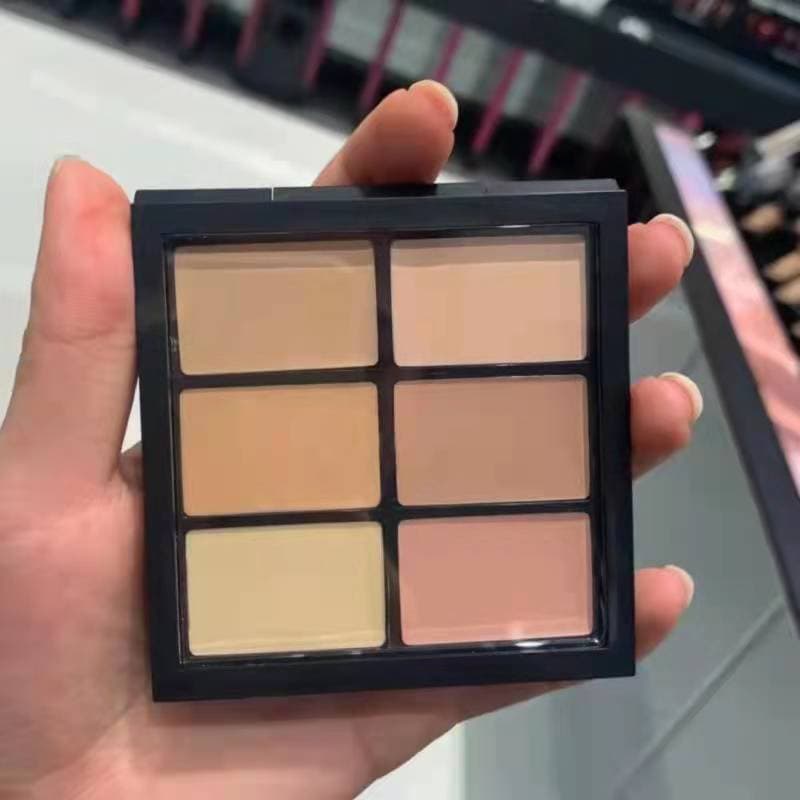 Six-color concealer multi-color concealer facial modification natural concealer makeup cosmetics