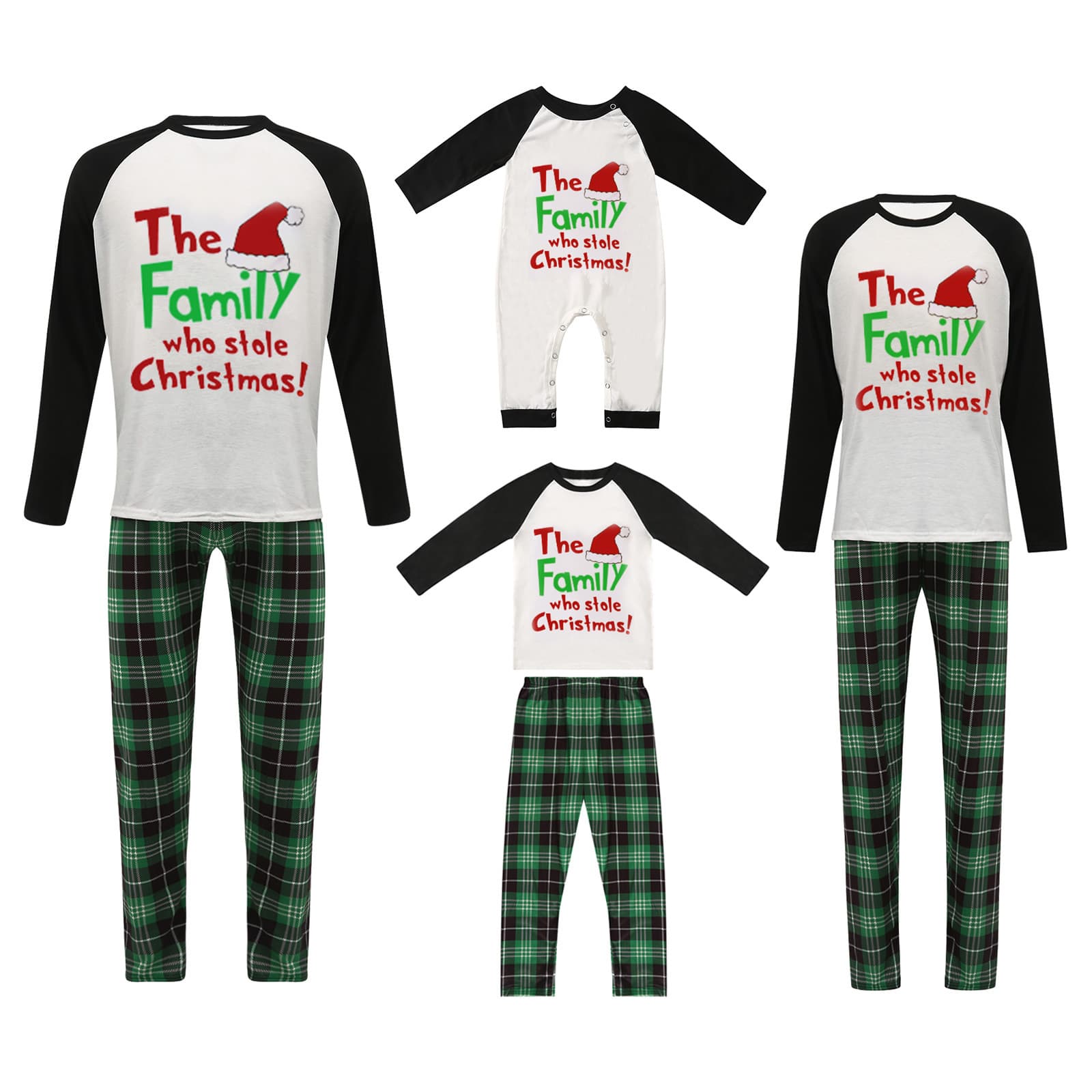 Family Christmas Pajama Matching Set Baby Christmas Matching Adults and Children Holiday Christmas Pajama Set