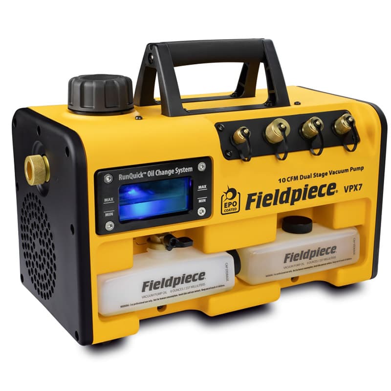 Fieldpiece VPX7 10 CFM HVAC Vacuum Pump