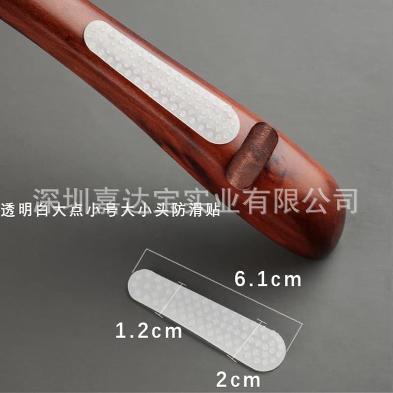 Clamp-on plastic solid wood hanger anti-slip silicone strips and sleeves for hangers