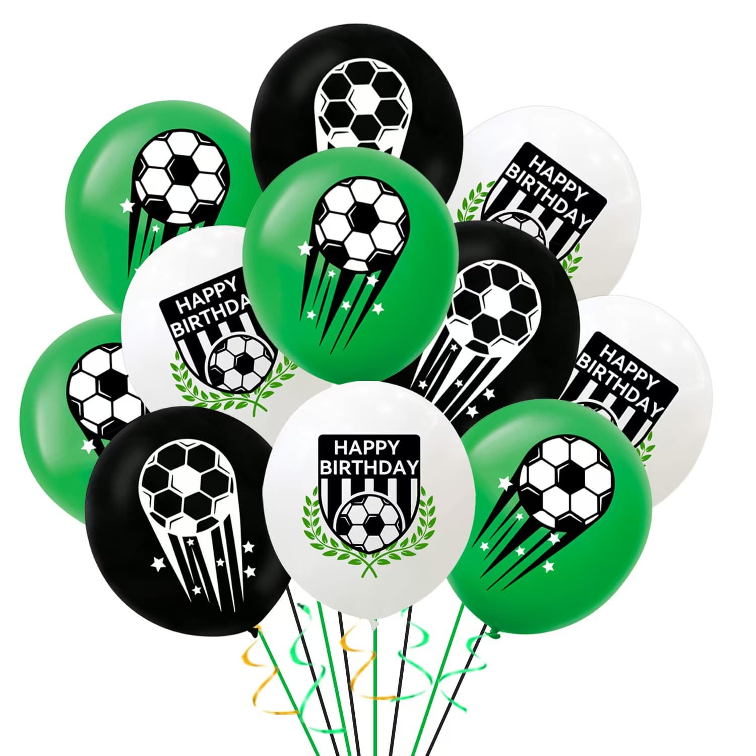 Cross-border Football Theme Cartoon Balloons World Cup Sports Festival Decoration Balloons Boy Birthday Party