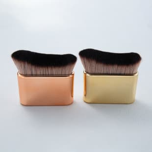 New Soft Bristle Large Wave Foundation Brush Seamless BB Cream Foundation Liquid Makeup Brush Body Brush Smudge-Proof No Powder Absorption