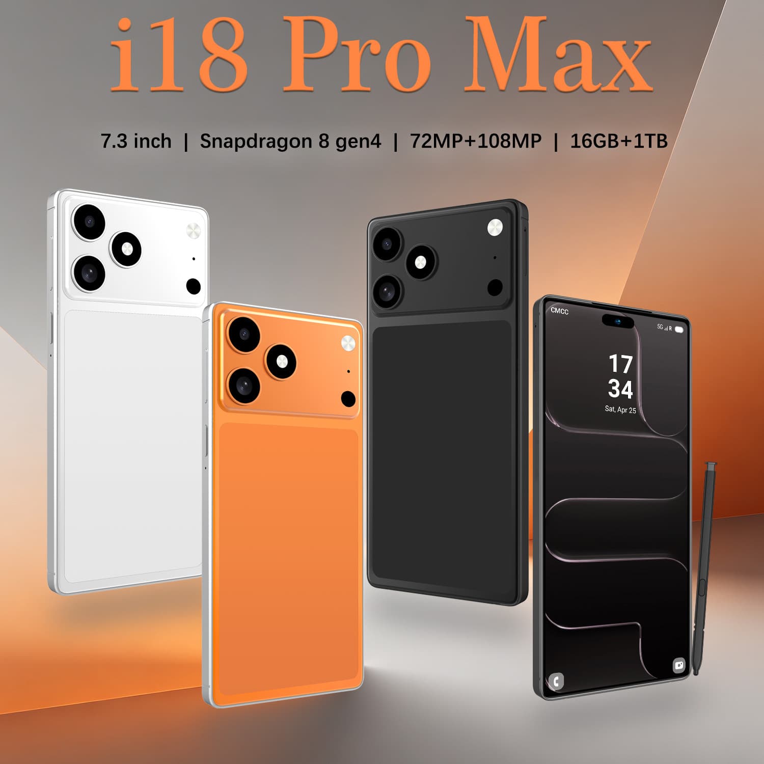 Cugo Cross-border Phone I18 Pro Max 6.6-inch 4G Android 10 Memory 3GB+16GB