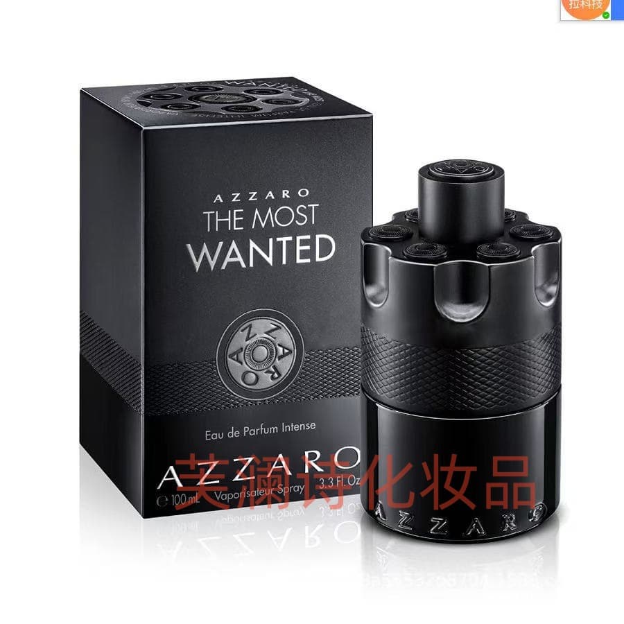 Azzaro Most Wanted Midnight Pursuit Long-Lasting Men's Perfume TK SHEIN
