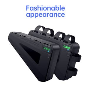 Export Model 48V 30AH Triangle Electric Bicycle Lithium Battery, Crossbar E-Bike Battery, Factory Wholesale