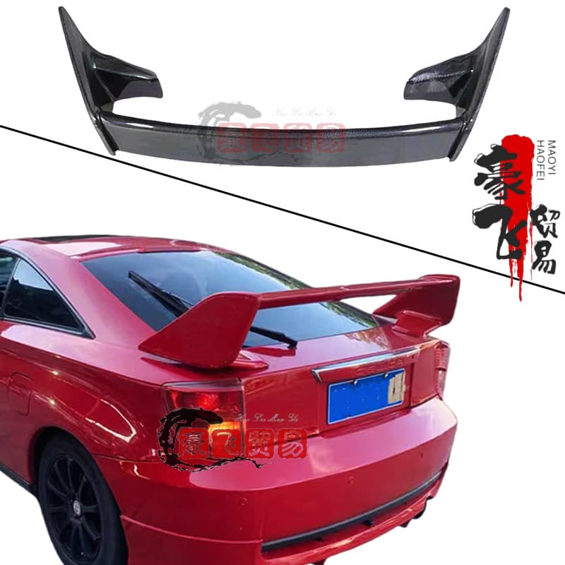 Compatible with 2000-2005 Toyota 7th Gen Celica Rear Wing, Modified with OEM Sport Headlight Sports Wing