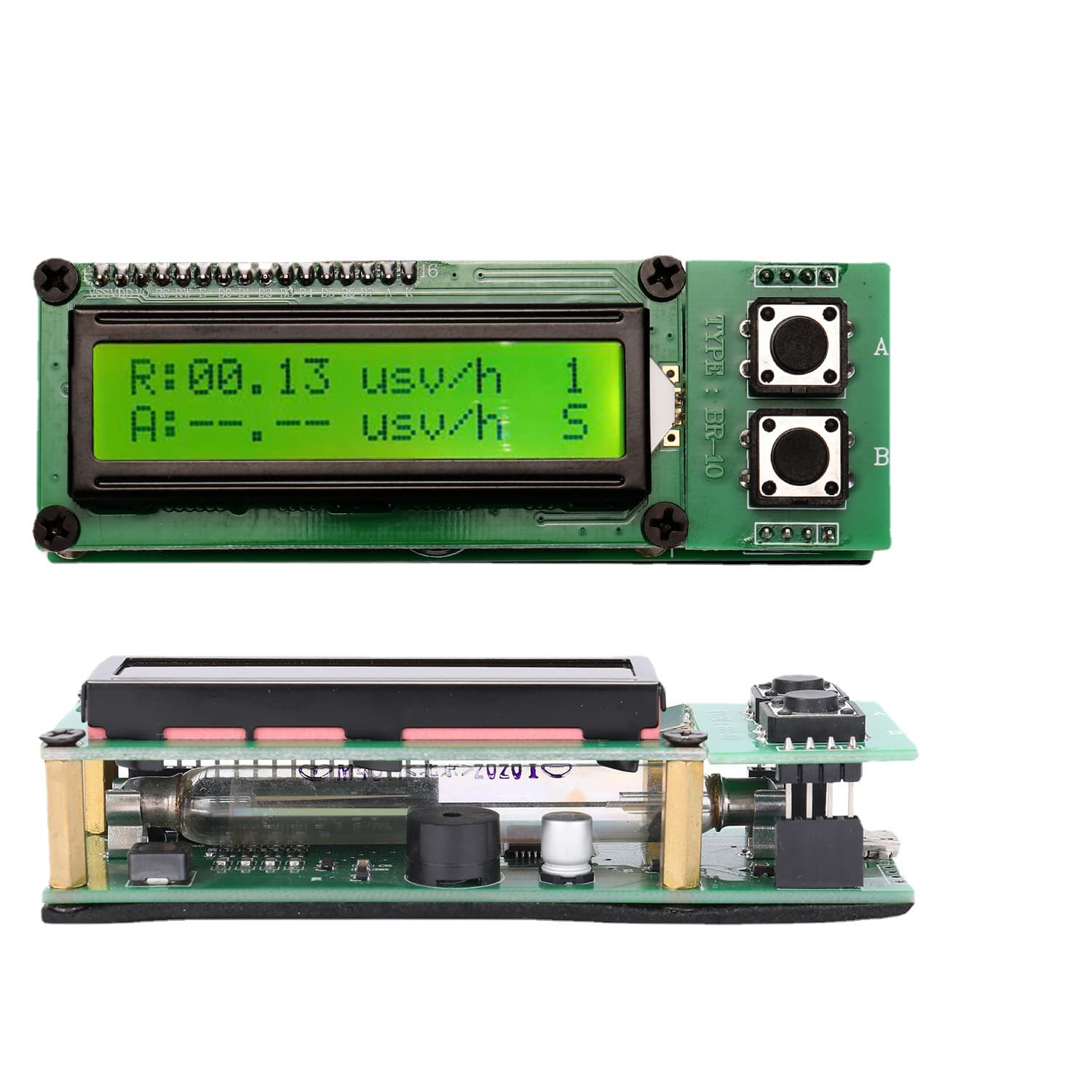 Geiger Counter Nuclear Radiation Detector BR-10 Tester