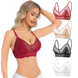 Cross-border Export Amazon Europe and America Hot Selling Women's Sexy Lingerie French Bra Lace Sexy Amazon Underwear