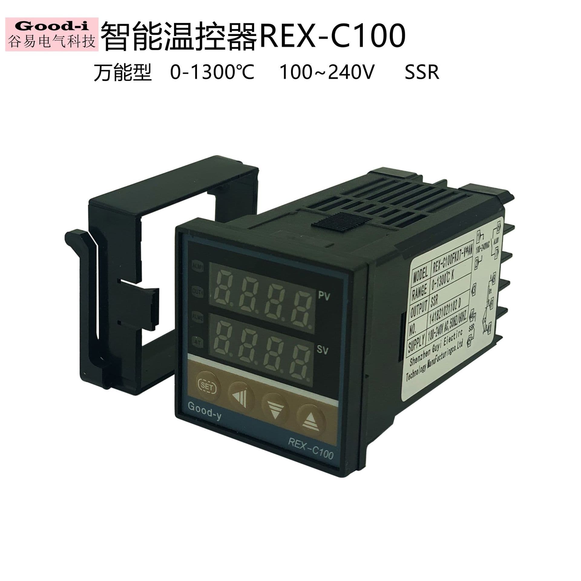 GOODY oven thermostat REX-C100FK07*MAN relay output RELAY 1300 degrees
