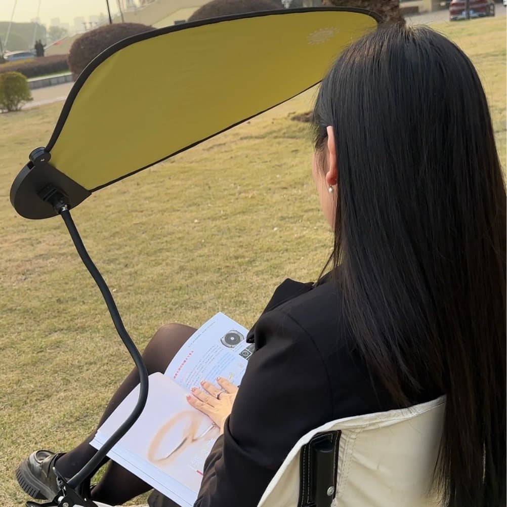 All-Round Sun Shade for Car, Office, and Outdoor Use - Heat Insulation, Anti-Glare, Sun Visor